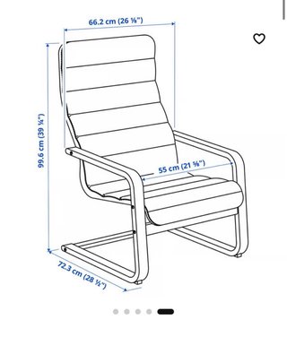 Sillón de tela y madera