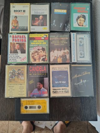 Lote Cintas Cassette Varias: Rock, Clásica, Flamen