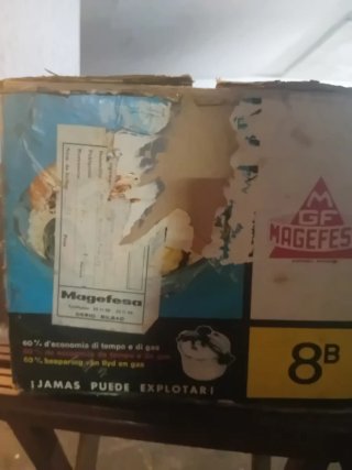 Olla magefesa 8L de aluminio