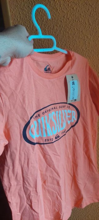 Camiseta Quiksilver Naranja Talla S