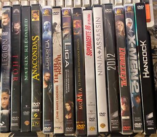 Lote Películas DVD Acción y Ciencia Ficción