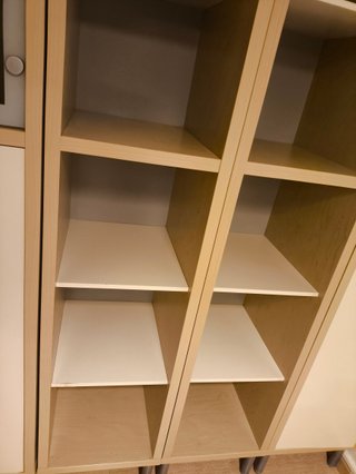 Muebles de salón con estanterías