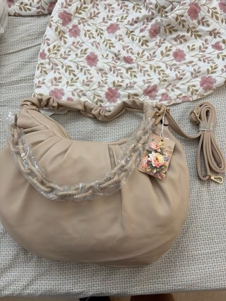 Bolso Beige Nuevo