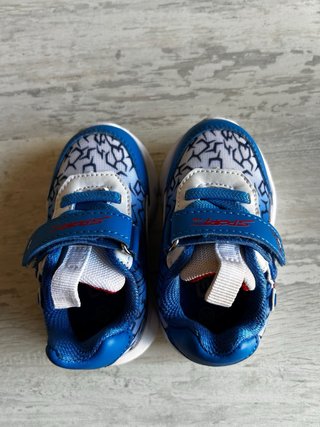 Scarpe ginnastica bimbo blu/bianco