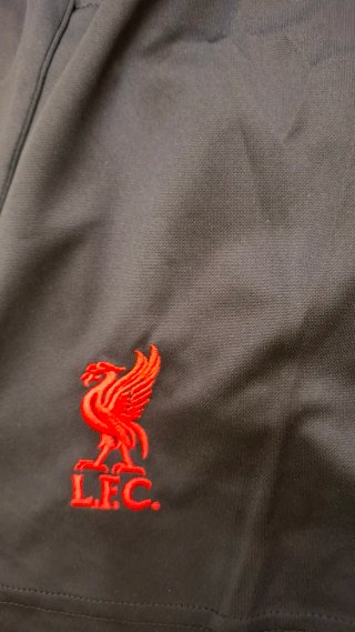 Completo Liverpool Adidas Nero/Rosso Taglia M