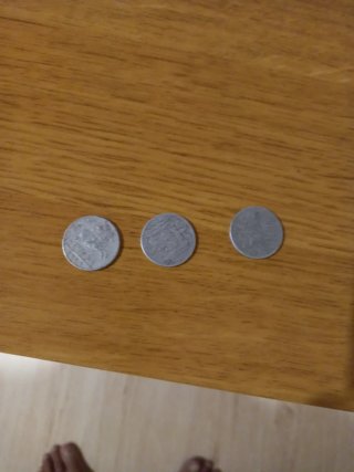 Lote de 3 monedas antiguas