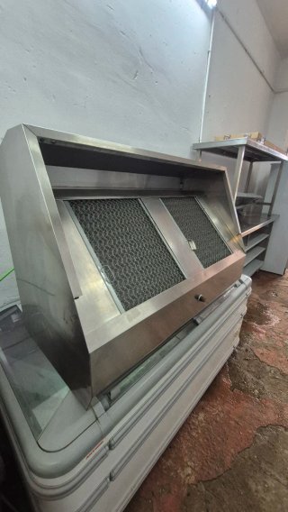 Campana extractora industrial acero inoxidable