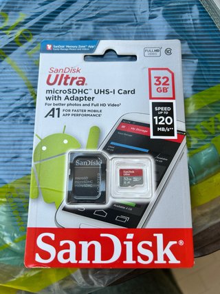 SanDisk Ultra microSDHC 32GB con Adattatore