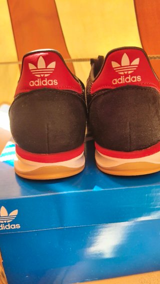 Zapatillas Adidas SL Negras y Rojas