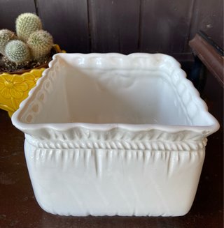 Portavaso cachepot ceramica Bassano Italy vintage