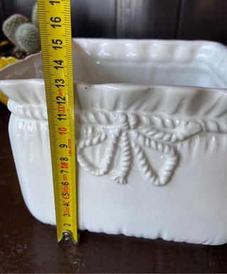Portavaso cachepot ceramica Bassano Italy vintage