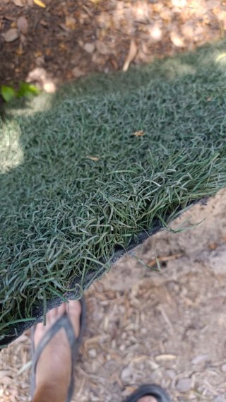 Césped artificial reciclado