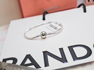 Pulsera Pandora Plata línea 17 centímetros ale