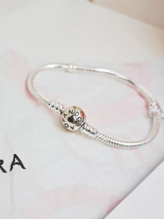 Pulsera Pandora Plata línea 17 centímetros ale