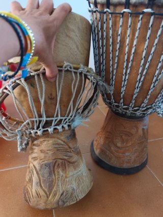 Yembé Africano de Madera
