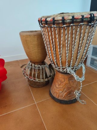 Yembé Africano de Madera
