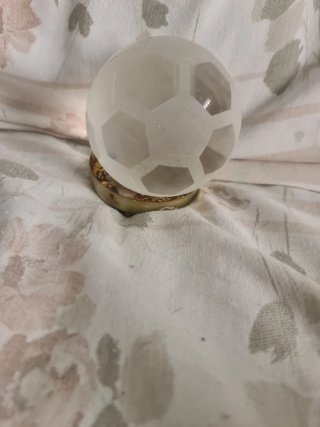 Cristal Artesanal Diseño Geométrico