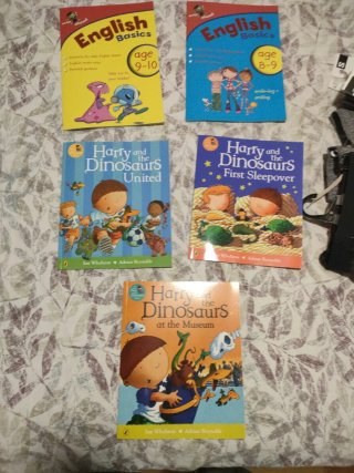 Libros inglés niños. 5 en total, nuevos.