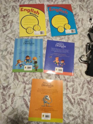 Libros inglés niños. 5 en total, nuevos.