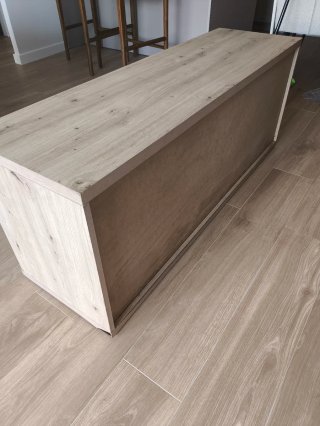 Mueble TV madera estilo moderno