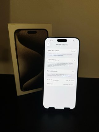 iPhone 15 Pro Max 256GB Titanio natural