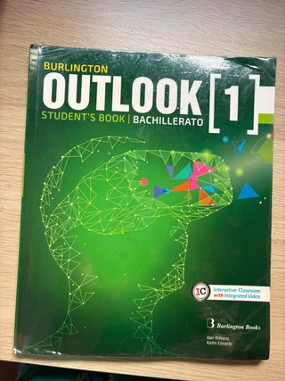 libro de inglés de 1 Bachillerato.Muy buen estado
