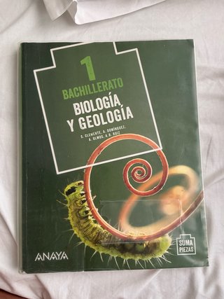 Biología y geología 1 Bachillerato