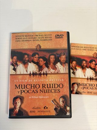 DVD Mucho Ruido y Pocas Nueces (1993)