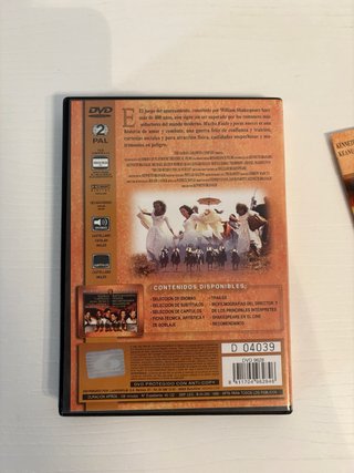DVD Mucho Ruido y Pocas Nueces (1993)
