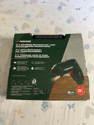 Kit Destornillador Parkside 4V