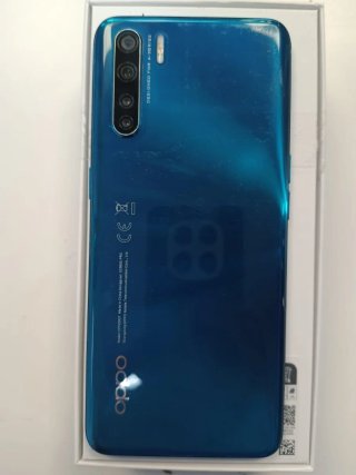OPPO A91 Azul Marino Buen Estado