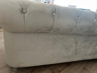 Divano Chesterfield grigio Maisons du Monde