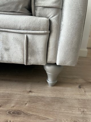Divano Chesterfield grigio Maisons du Monde