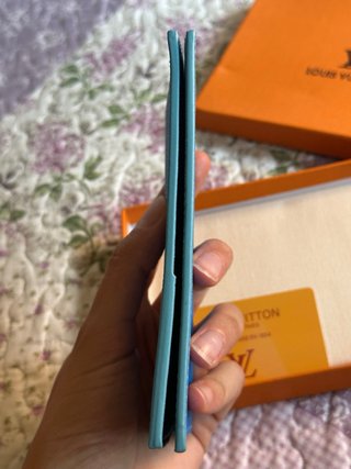 Funda Pasaporte LV Azul Verano