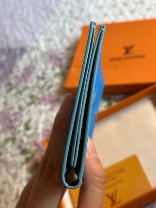 Funda Pasaporte LV Azul Verano
