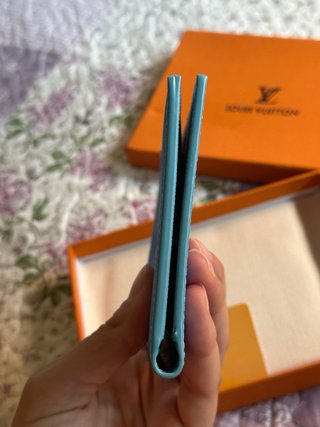 Funda Pasaporte LV Azul Verano