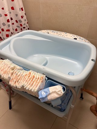 Bañera cambiador bebé