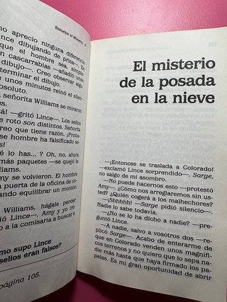Lote 2 Libros "Resuelve el Misterio" - Vintage