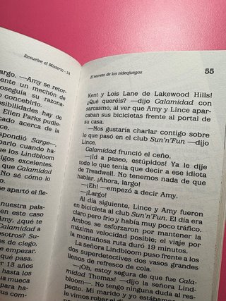 Lote 2 Libros "Resuelve el Misterio" - Vintage