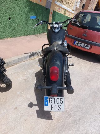 moto honda shadow 750