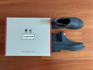 Botas de agua Hunter gris antracita