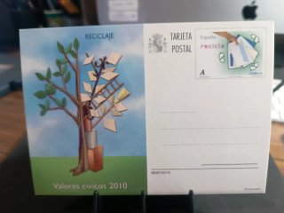 4 francobolli postali Anno 2010. Tariffe B e A.