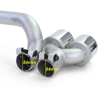 KIT ESCAPE CON SALIDAS DOBLES BMW SERIE 5 F10/F11 SERIE6 F12/F13 LOOK M