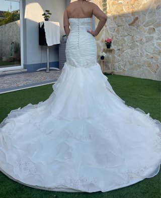 Vestido de Novia Sirena Talla 40-42