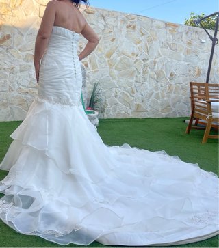 Vestido de Novia Sirena Talla 40-42
