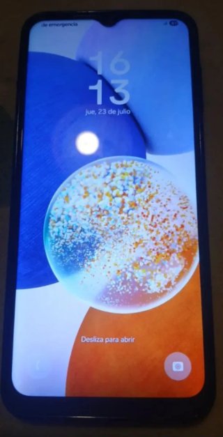 Samsung A14 Azul/Naranja
