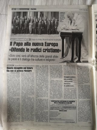 Giornali Il Giorno +QN Il Giorno del 3 Maggio 2004