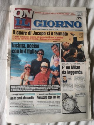Giornali Il Giorno +QN Il Giorno del 3 Maggio 2004