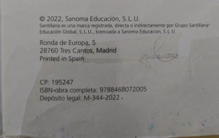 Lengua castellana, 5 Primaria