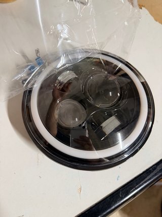 Faro LED Angel Eyes 5.75 Moto